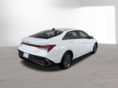 2026 Hyundai Elantra Hybrid Blue