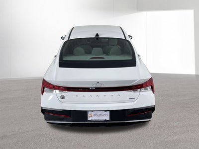 2026 Hyundai Elantra Hybrid Blue