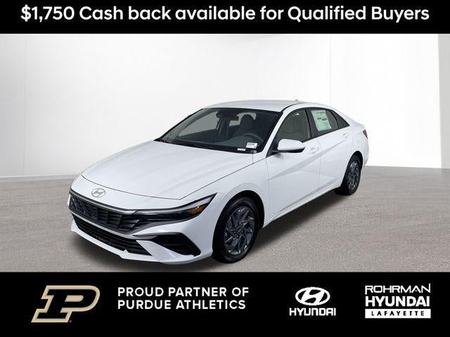 2026 Hyundai Elantra Hybrid Blue