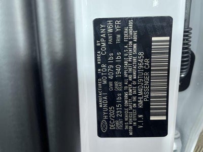 2026 Hyundai Elantra Hybrid Blue