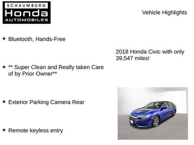 2018 Honda Civic EX