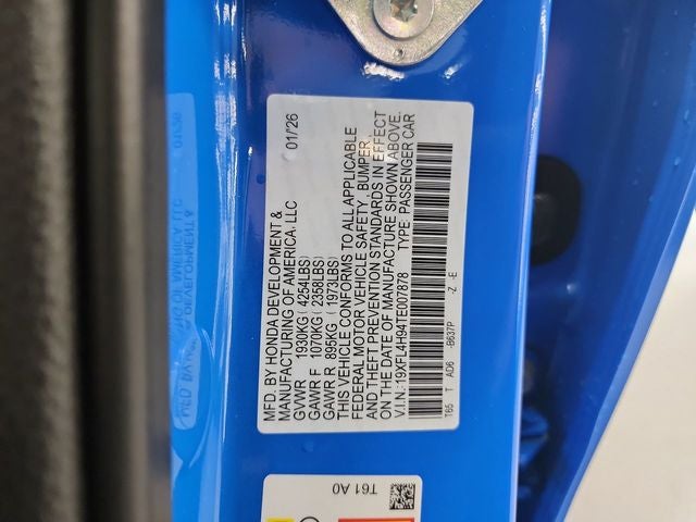 2026 Honda Civic Hybrid Sport Touring