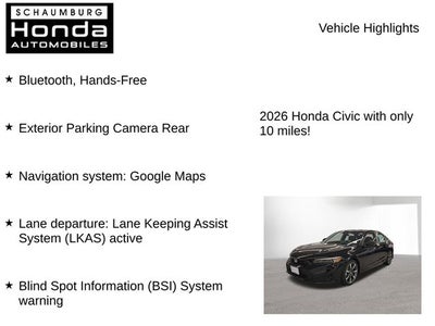 2026 Honda Civic Hybrid Sport Touring