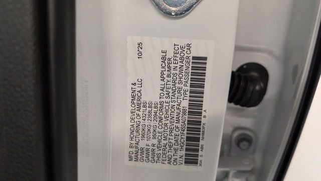 2025 Honda Accord SE