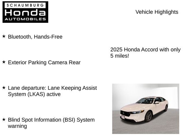 2025 Honda Accord Hybrid EX-L