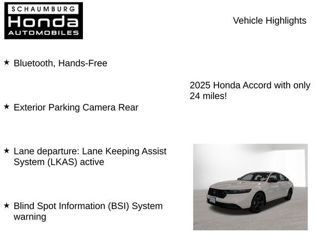 2025 Honda Accord Hybrid Sport-L
