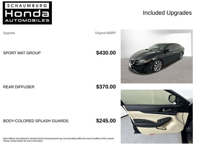 2023 Nissan Maxima Platinum