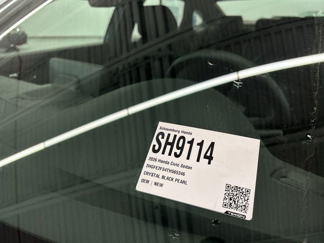 2026 Honda Civic Sport