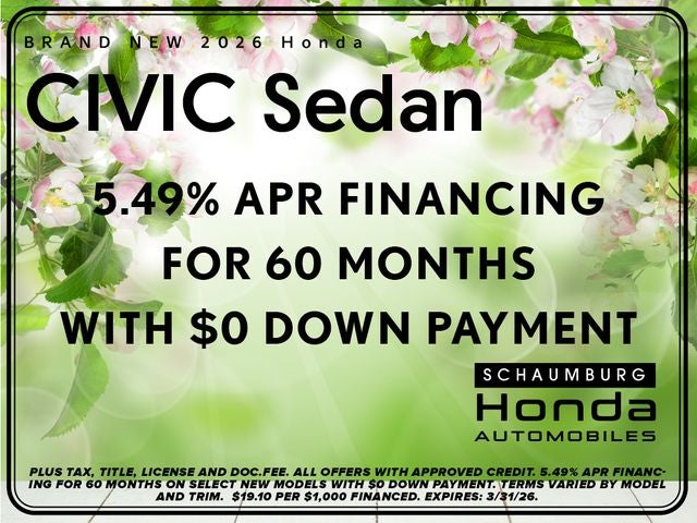 2026 Honda Civic Sport