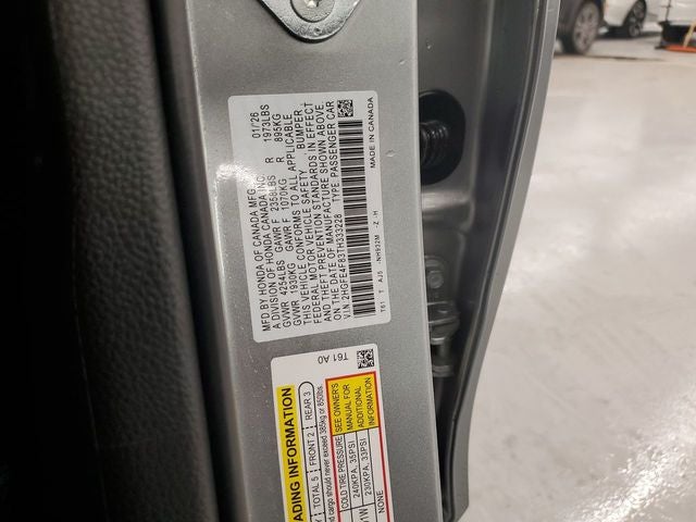 2026 Honda Civic Hybrid Sport Touring