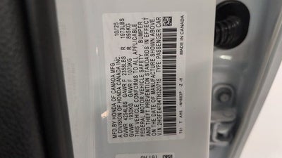 2026 Honda Civic Hybrid Sport