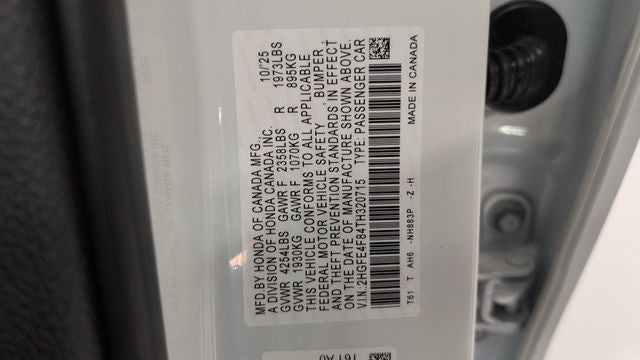 2026 Honda Civic Hybrid Sport