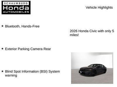 2026 Honda Civic Hybrid Sport