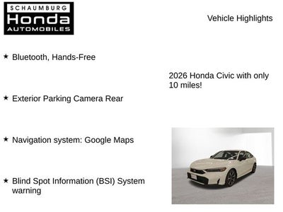 2026 Honda Civic Hybrid Sport Touring