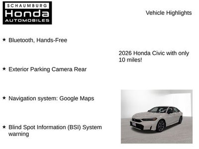 2026 Honda Civic Hybrid Sport Touring