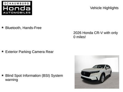 2026 Honda CR-V EX
