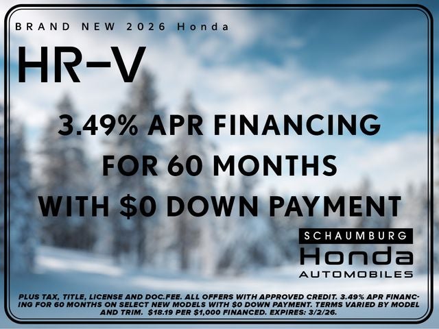 2026 Honda HR-V EX-L