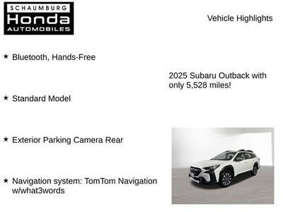2025 Subaru Outback Touring XT