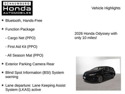 2026 Honda Odyssey EX-L