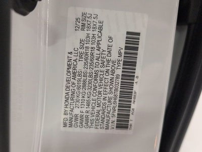 2026 Honda Odyssey EX-L