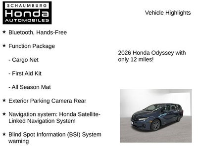 2026 Honda Odyssey Touring