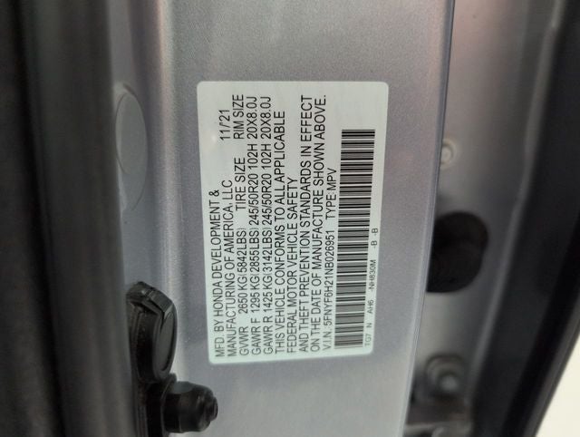 2022 Honda Pilot Special Edition