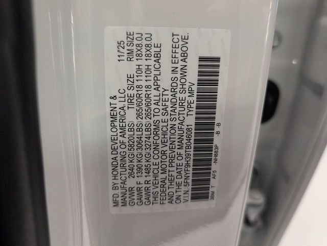 2026 Honda Passport RTL Towing