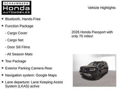 2026 Honda Passport TrailSport Elite