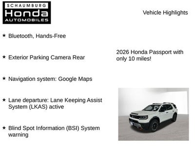 2026 Honda Passport TrailSport Elite