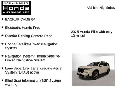 2025 Honda Pilot Touring