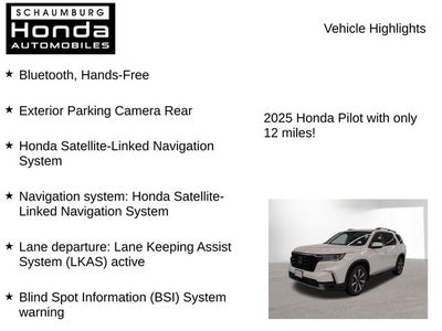2025 Honda Pilot Touring