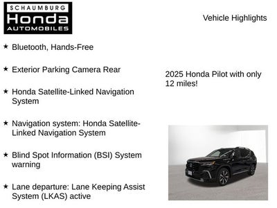 2025 Honda Pilot Elite