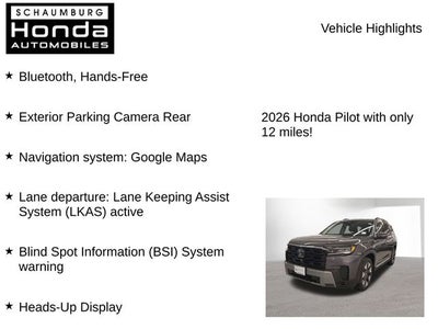 2026 Honda Pilot Elite