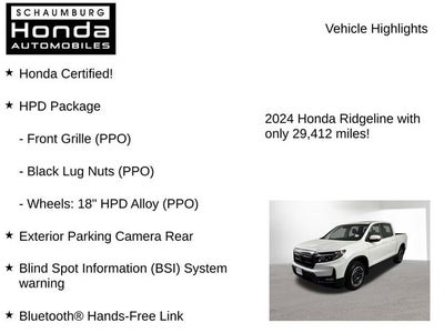 2024 Honda Ridgeline RTL