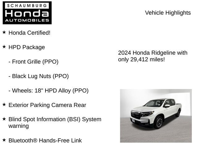 2024 Honda Ridgeline RTL