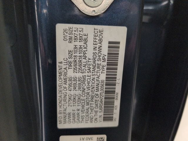 2026 Honda CR-V EX-L