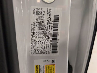 2026 Honda CR-V Hybrid Sport