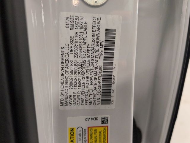 2026 Honda CR-V Hybrid Sport