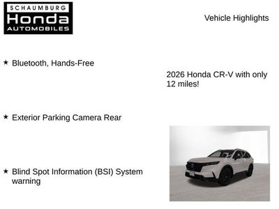 2026 Honda CR-V Hybrid Sport