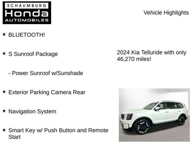 2024 Kia Telluride S