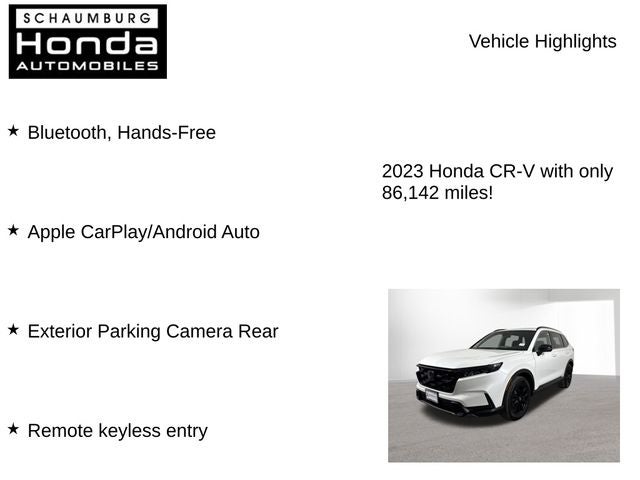 2023 Honda CR-V Hybrid Sport