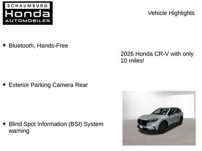 2026 Honda CR-V Hybrid Sport