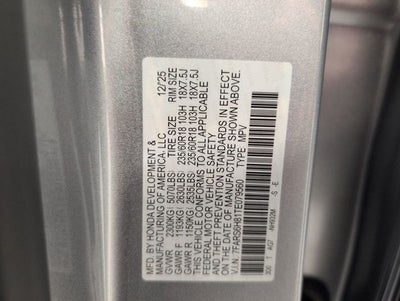 2026 Honda CR-V Hybrid Sport-L