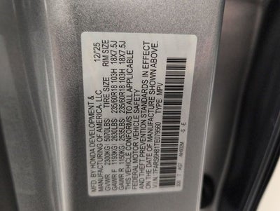 2026 Honda CR-V Hybrid Sport-L