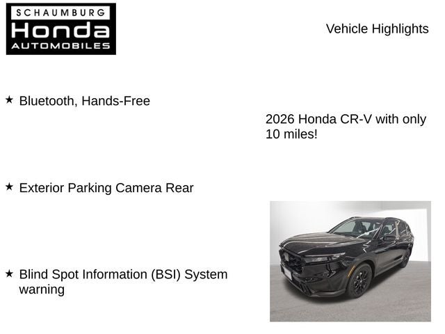 2026 Honda CR-V Hybrid Sport-L