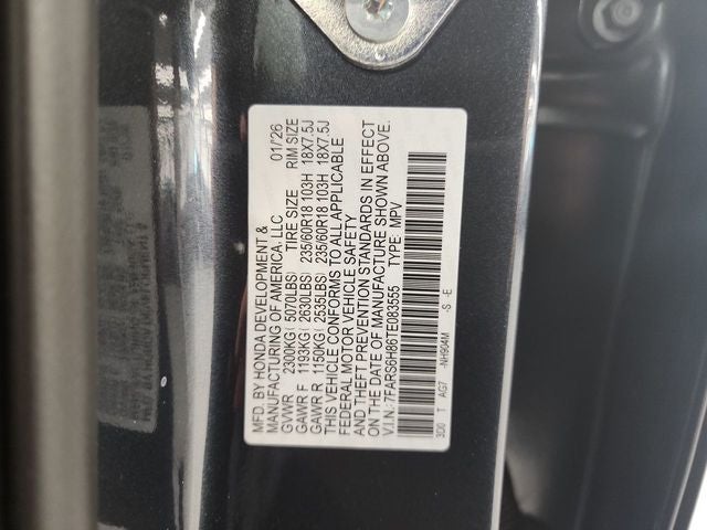 2026 Honda CR-V Hybrid Sport-L