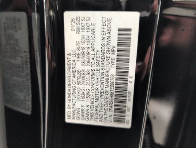 2026 Honda CR-V Hybrid Sport-L