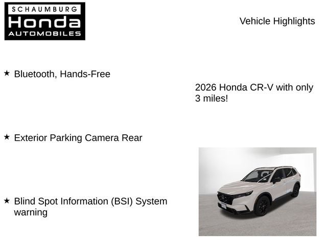 2026 Honda CR-V Hybrid Sport-L