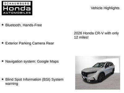 2026 Honda CR-V Hybrid Sport Touring