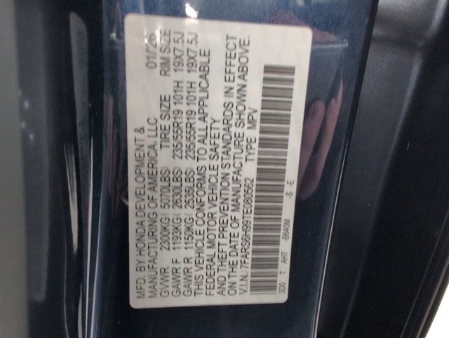 2026 Honda CR-V Hybrid Sport Touring